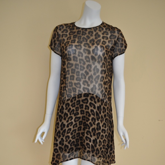 ba&sh leopard dress